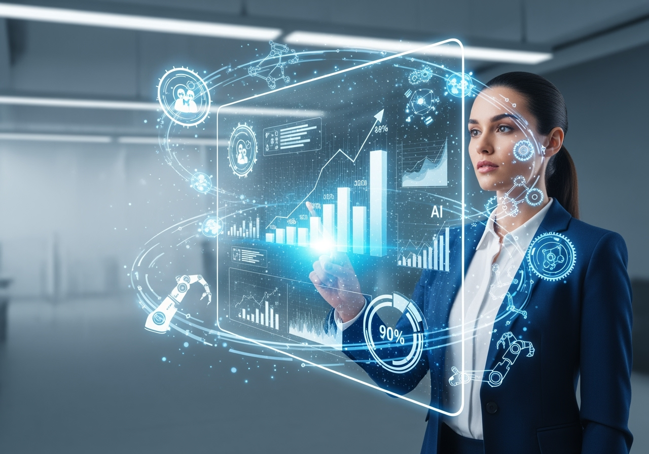 Top AI Trends Reshaping Business in 2025 - AI Marketing BG or image 1 1 AI solutions Varna