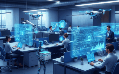 AI Agents Take Over Workplace: 68% of Enterprises Deploy Autonomous Workers - AI Marketing BG or image AI solutions Varna