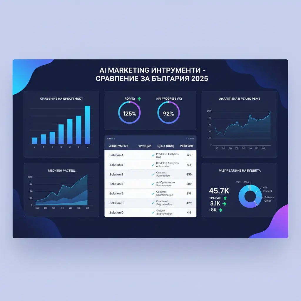 Artificial Intelligence tools comparison Bulgaria 2025